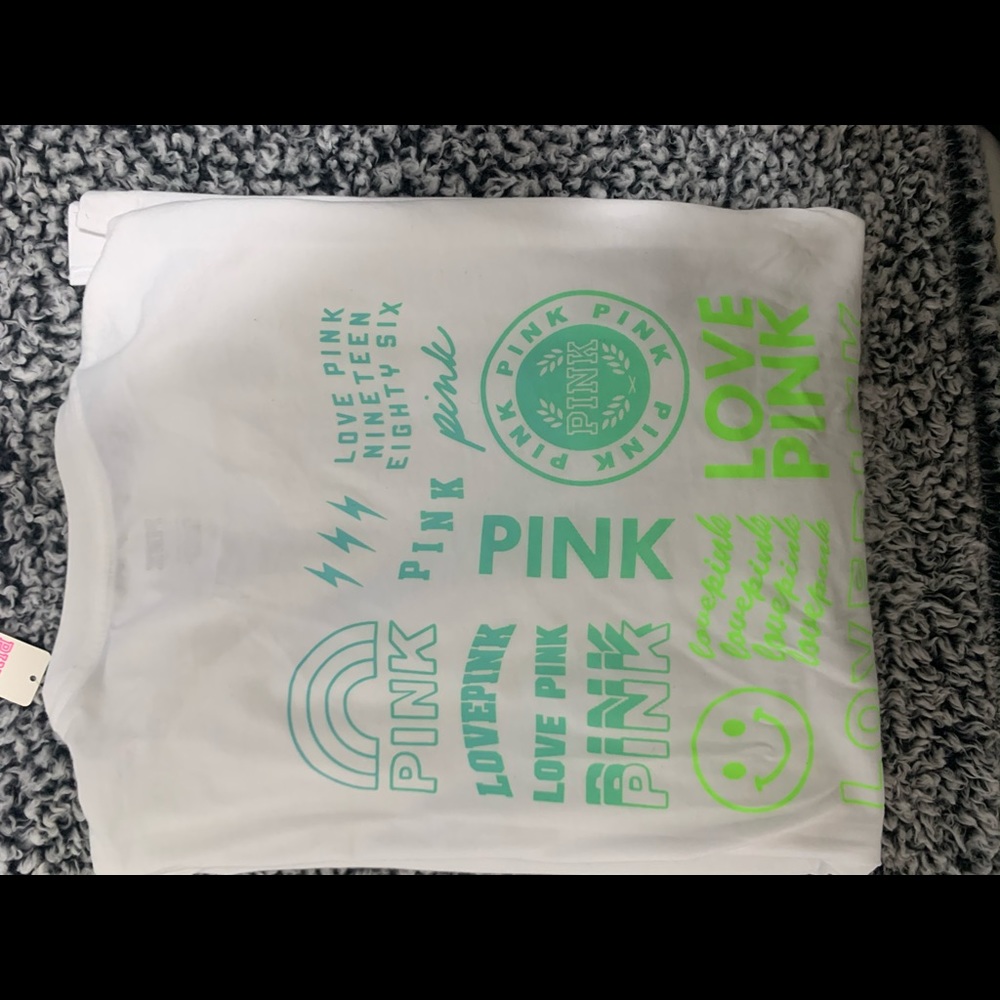 Long sleeve campus T-shirt with vibrant ombré